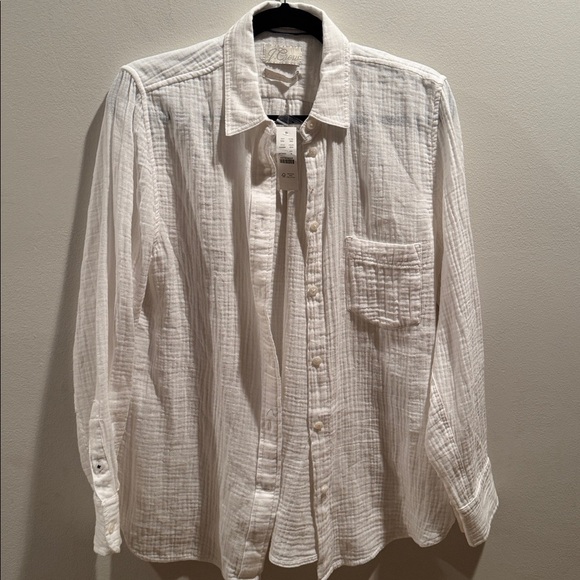 NWT J. Crew Garçon classic shirt in gauze Size 6 - Picture 2 of 7